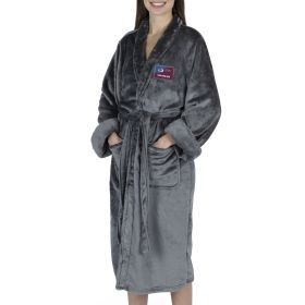 [Personalization Only] Official NHL Avalanche S/M Personalized Robe (Charcoal)