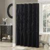 Tufted Semi-Sheer Shower Curtain