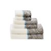 6 Piece Jacquard Towel Set