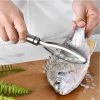 1pc Fish Scaler; Fish Skin Brush; Scraping Fishing Scale Brush; Fish Scale Remove Tool; Kitchen Gadgets