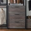 Monica Wood Walk-in Closet System