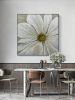 Handmade Best Gray Gold Foil Flower Oil Painting Canvas Acrylic Wall Hand-painted Home Quadros Decoracion For Living Room Gifts