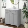 30" Bathroom vanity with Single Sink ,Combo Cabinet Undermount Sink,Bathroom Storage Cabinet vanities