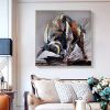 Hand painting Animal Wall Art Artist Hand-painted High Quality  Oil Painting Living Room hallway bedroom luxurious decorative painting