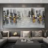 Abstract Art White Pictures Canvas Painting Cuadros Posters Prints Wall Art Picture For Living Room Home Decorative Paintings