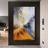 Gold Foil Picture Art Hand Painted Modern Abstract Oil Painting Canvas Wall Art Living Room Home Decor Painting