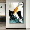 Handmade Abstract Gold Oil Painting On Canvas Wall Art Decoration Modern Picture For Home Decor