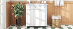 30" Bathroom vanity with Single Sink ,Combo Cabinet Undermount Sink,Bathroom Storage Cabinet vanities