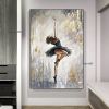 Handmade Oil Painting Canvas Wall Art Decoration Portrait Ballet Girl Home Living Room hallway bedroom luxurious decorative painting