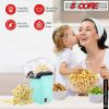 5 Core Popcorn Machine 16 Cup Capacity Hot Air Popper Mini Portable Tabletop Electric Pop Corn Maker Maquina Para Hacer Palomitas De Maiz For Home Mov