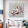 Hand painting Animal Wall Art Artist Hand-painted High Quality  Oil Painting Living Room hallway bedroom luxurious decorative painting