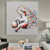 Hand painting Animal Wall Art Artist Hand-painted High Quality  Oil Painting Living Room hallway bedroom luxurious decorative painting