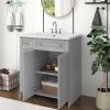 30" Bathroom vanity with Single Sink ,Combo Cabinet Undermount Sink,Bathroom Storage Cabinet vanities