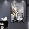 Handmade Figure Oil Paintings On Canvas Wall Art Decoration Modern Abstract Picture Home Decor